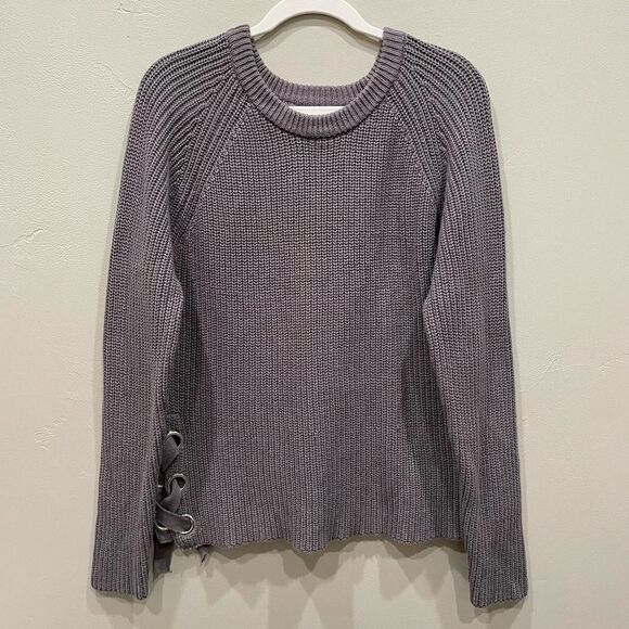 Kut From The Kloth Gray Knit Sweater - Size: Large - Picture 1 of 7